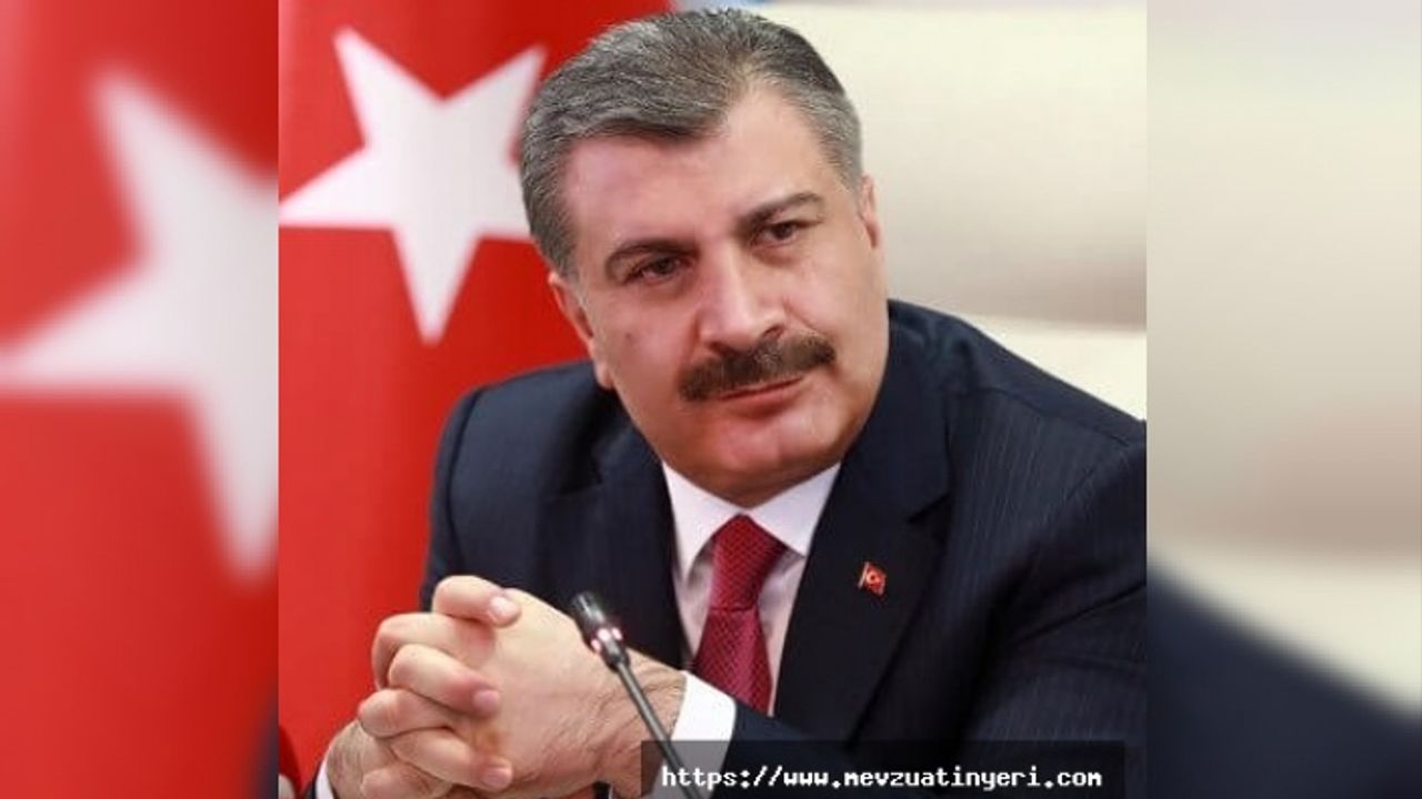 Sağlık Bakanı, 29 Ekim itibariyle oluşan koronavirüs rakamlarını açıkladı