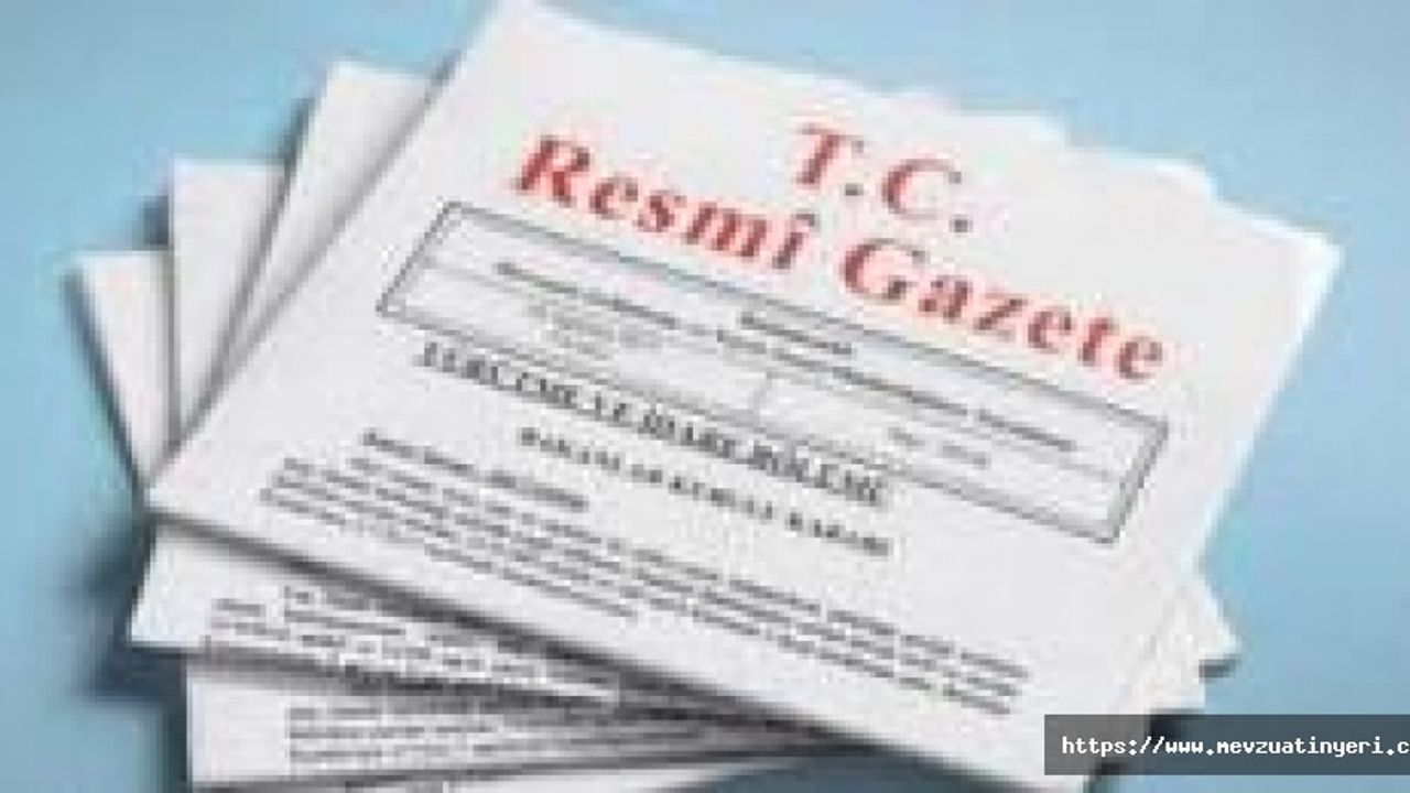 7383 sayılı Kanun Resmi Gazetede yayımlandı