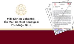 MEB Ön Mali Kontrol Genelgesi yürürlüğe girdi