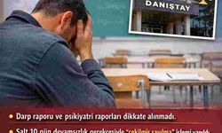 Darp Edilen Öğretmen İçin “Çekilmiş Sayılma” İşlemi İptal