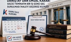 Tekliflerin geçerlilik süresinin uzatılmasına dair karar