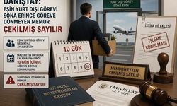 Eşinin yurt dışı görevi sona erince memur göreve dönmeli