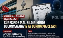 AYM’den Mal Bildirimi Cezasına Onay