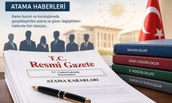 8 Eylül 2026 Tarihli Atama Kararları