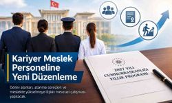 Kariyer Meslek Personeline Yeni Düzenleme