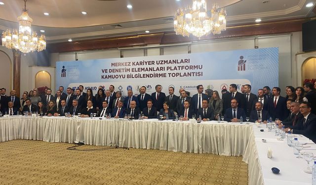 Kariyer uzmanları ve denetim elemanları özlük hakları için açıklama yaptı