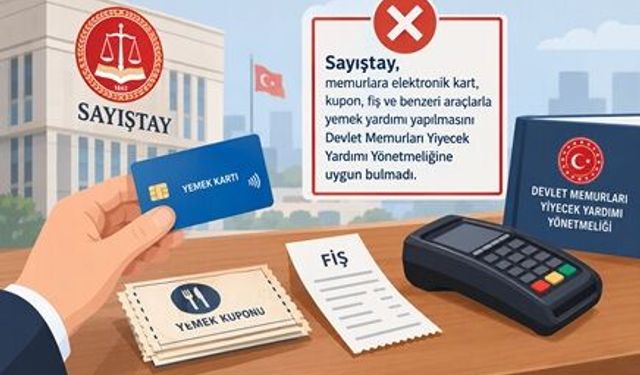 Memurlara Kart veya Kuponla Yemek Yardımı Yapılamaz