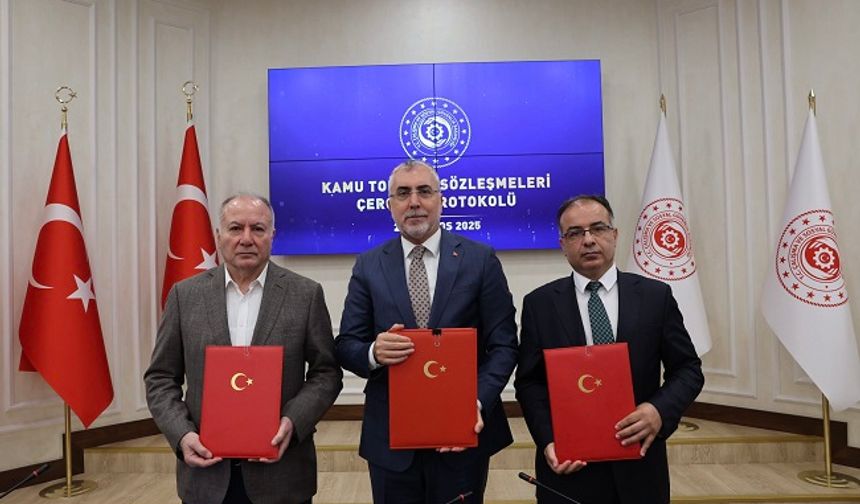 Kamu işçisi ile toplu sözleşme anlaşmasına varıldı