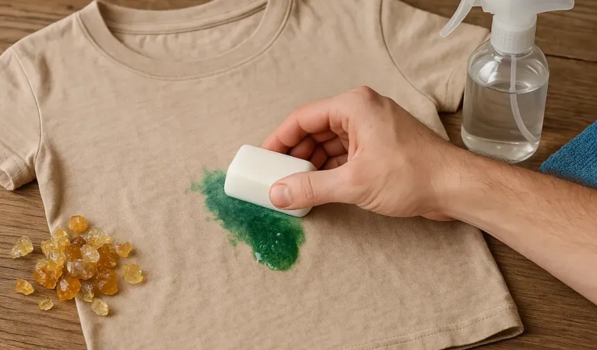 Giysilerden Reçine Nasıl Çıkar? İşte Evde Uygulanabilecek Etkili Yöntemler