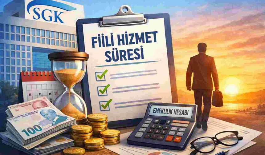 Danıştay'dan fiili hizmet süresi hakkında önemli karar