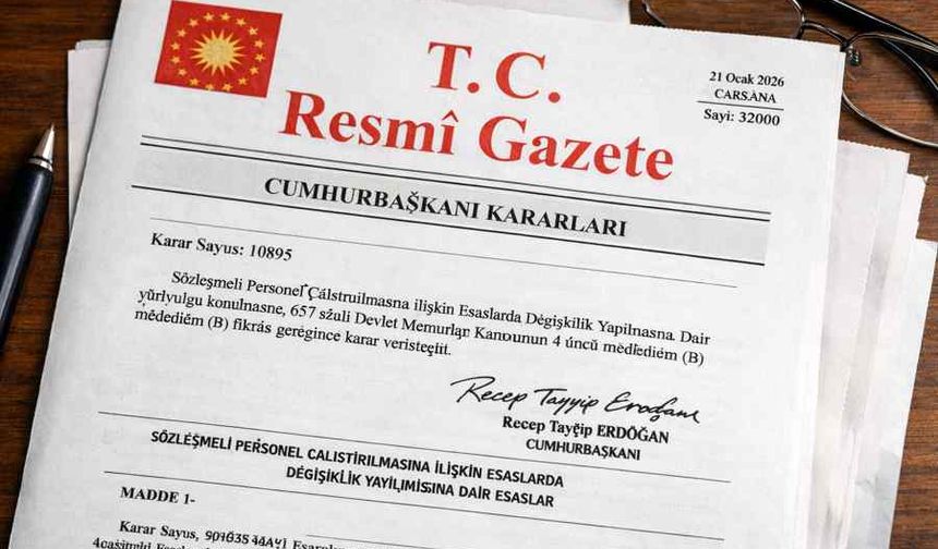 Sözleşmeli Personele Yarım Zamanlı Çalışma Hakkı Geldi