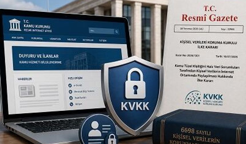 KVKK'dan Kamu Kurumlarına Uyarı: İnternette Kişisel Veri Paylaşımına Dikkat