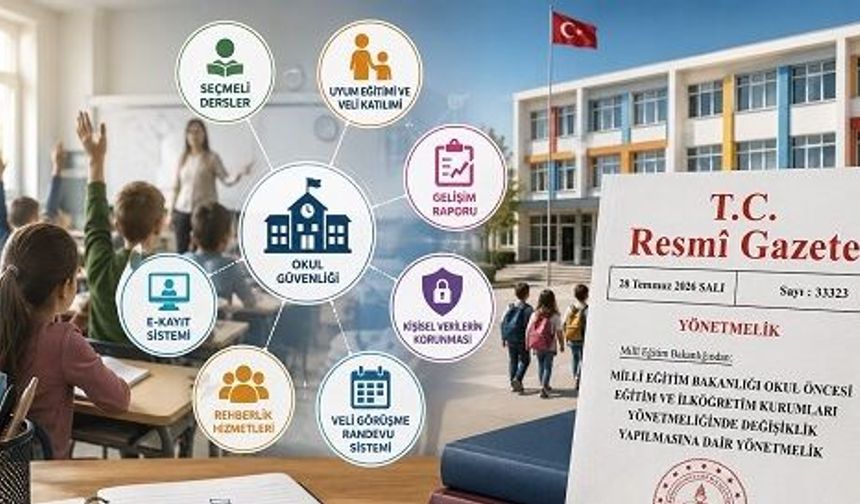 MEB'den okul öncesi ve ilköğretimde yeni dönem