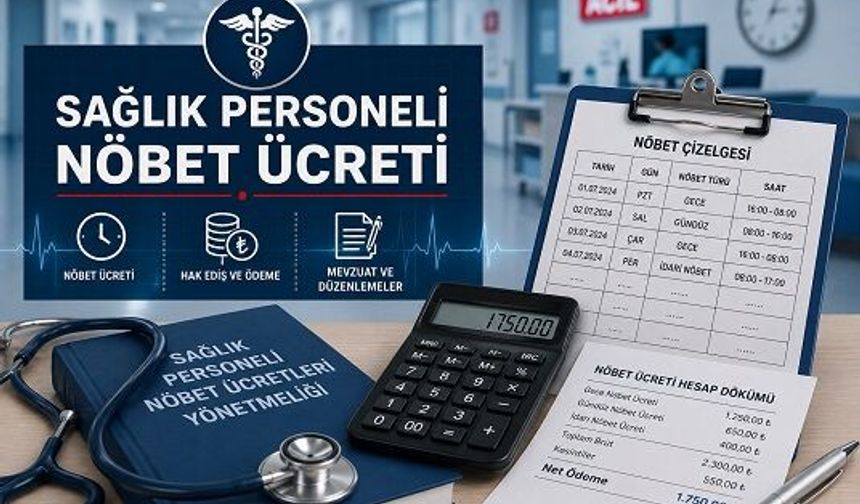 2026 Sağlık Personeli Nöbet Ücretleri