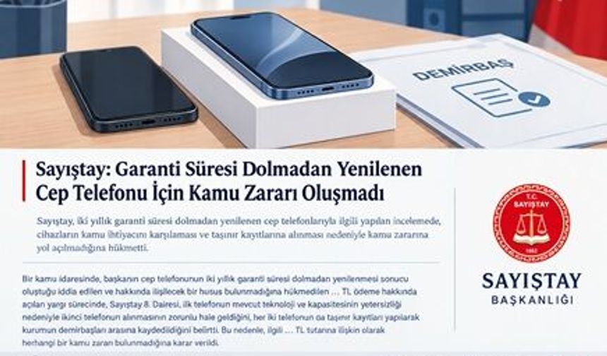 Garanti süresi dolmadan telefon yenilenmesi kamu zararı mı?