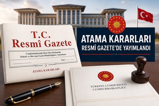 16 Ekim 2026 tarihli atama kararnamesi