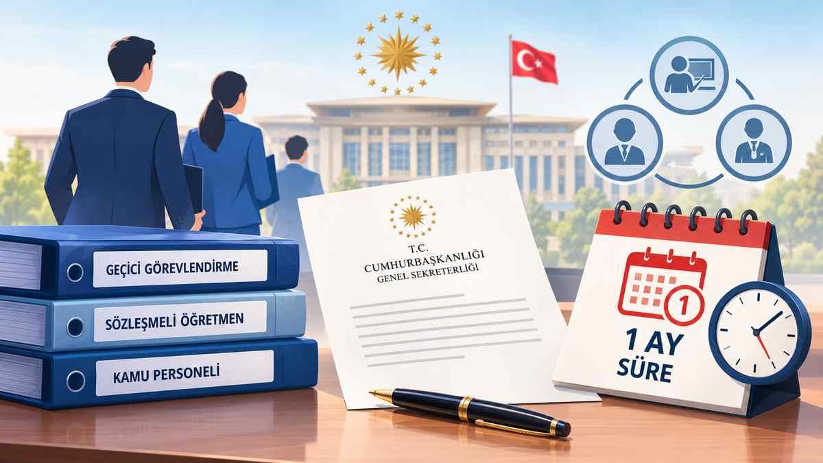 Geçici Görevlendirmelerde Bir Ay Süre